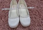 Satin communion shoes
