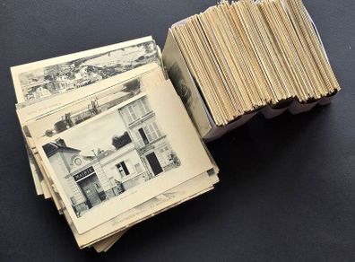 500 Antique French Postcards  No Duplicates  Early 1900s