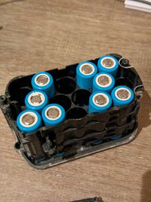 10x Samsung INR18650-20S lithium ion cells