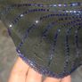 Vintage 80s 90s Party Top Black Embellished size 12 Postage included Image 4
