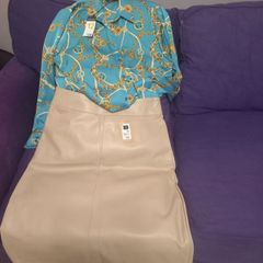 skirt and shirt