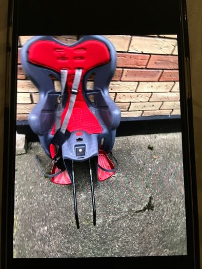 baby bike seat
