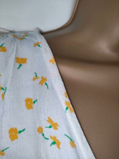 Dunnes white floral midi dress size xxl size 22-24 Postage included