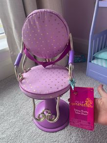 Our Generation Sitting Pretty Salon Chair