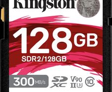Kingston Canvas React Plus SDXC memory card 128 GB, Canvas React Plus UHS-II
