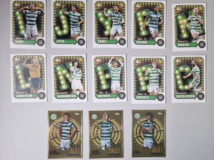 Topps Celtic 25/26 Collectors Tin Card Bundle