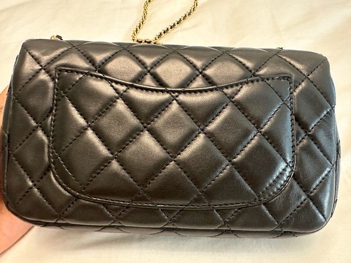Chanel Mini Rectangular CC Pearl Crush