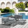 9PCs Patio Aluminium Dining Set (LIMITED STOCK) Image 7