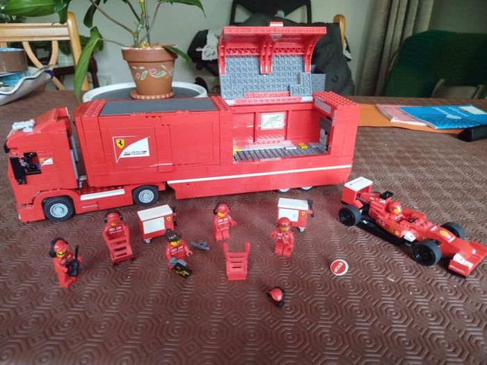 Lego Speed Champions 75913: F14 T & Scuderia Ferrari Truck (2015) NO BOX