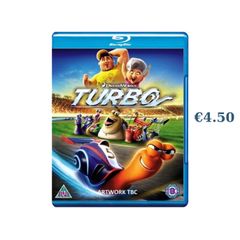 Turbo (Blu Ray + Digital HD) (Unopened)