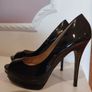Aldo Black Patent Leather heels Image 4