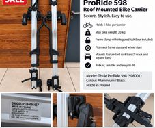 Thule Proride 598 Bike Rack