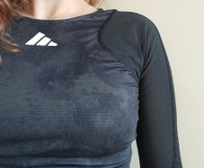 brand new Adidas Paris Freelift crop top long sleeve