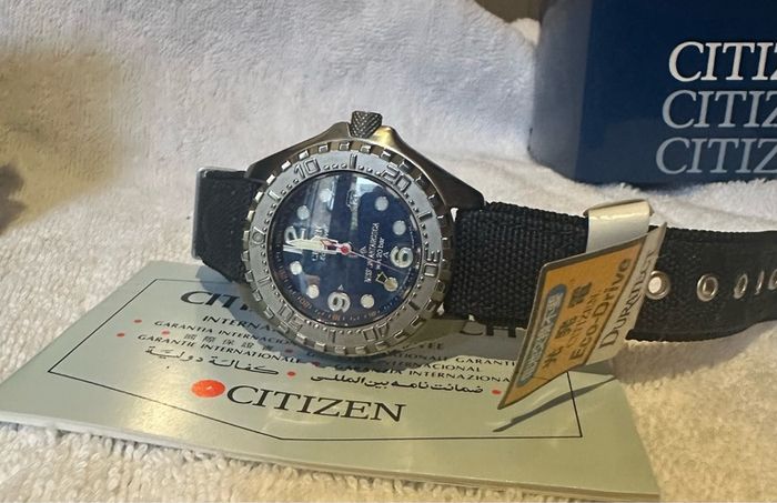 Citizen Mission Antarctica Eco-Drive 2001 Blue Dial Limited Edition