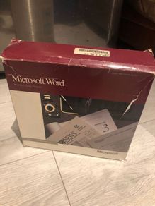Rare! Microsoft Word 4.0 for Mac - Original Retail Box