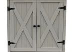 2.5ft x 1.5ft Solid Wood Tongue And Groove Flat Tool Shed (FREE POSTAGE)