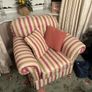 Sofa and 2 armchairs and storage footstool Image 5