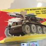 Vintage Tin Toy Joustra Friction Power Rocket Launcher Tank Image 7