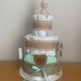 Premium Nappy Cakes for Baby shower gift or new parents. Image 6