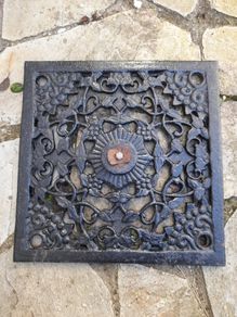 Cast Iron Plate/ Stand - Only 65
