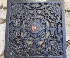 Cast Iron Plate/ Stand - Only 65