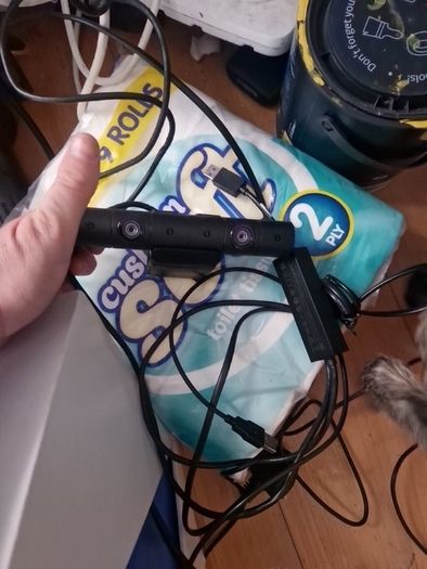 playstation VR plus camera and 5 games