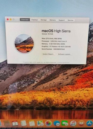 apple iMac 21.5 inch
