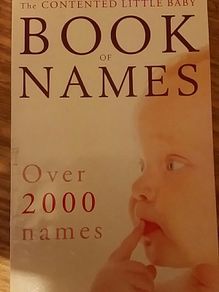 Baby Book of names over 2000 names
