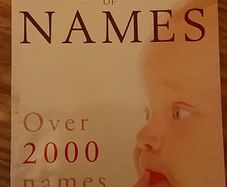 Baby Book of names over 2000 names