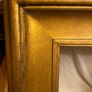 decorative vintage style gold picture frame with minor imperfections Image 5