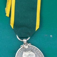 World War 1 Territorial Efficiency Medal