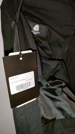 Scott formal men's trousers, black - new, never used.