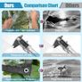 Clear Tarpaulin Waterproof Heavy Duty 2mx2m Sheet with Reinforced Edges & Eyelets Clear Tarpaulin PVC Transparent Tarpaulin for Chicken Coops Greenhouses Gardens & Outdoor Roof Protection Image 4