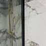Ex Display Tinted Series 900 black Wet room shower panel Image 4
