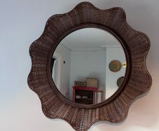 Rattan Wall Mirror