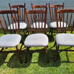oak farmhouse kitchen chairs