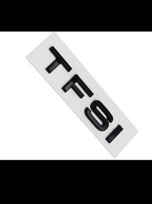 TFSI rear boot badge