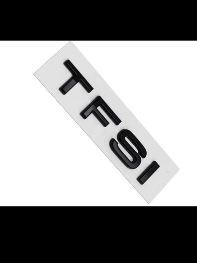 TFSI rear boot badge