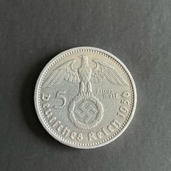 Germany 1936, Silver 5 Reichsmark