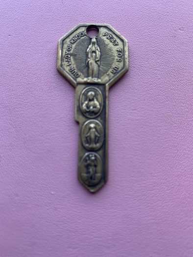 Rare Vintage Medal Key