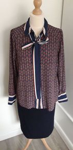 Savida Pussy Bow Blouse 12-14