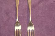 Vintage Macs Hotel Dungarvan pair of Forks