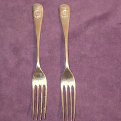 Vintage Macs Hotel Dungarvan pair of Forks
