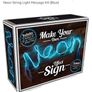 Fizz Creations Make Your Own Neon Sign - 1 Metre Neon Blue String With x3 Different Settings & 3 Metre Shape Wiring - RRP - 18.99 Image 10