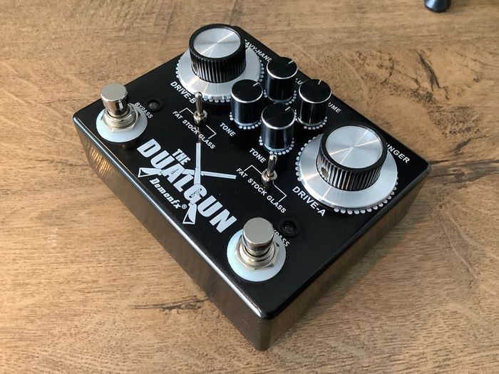 Demonfx The DualGun - dual channel Overdrive pedal (King Tone The Duellist).