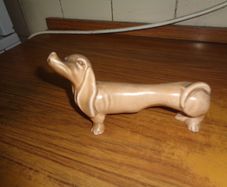 Vintage Ceramic Sausage Dog for Sale