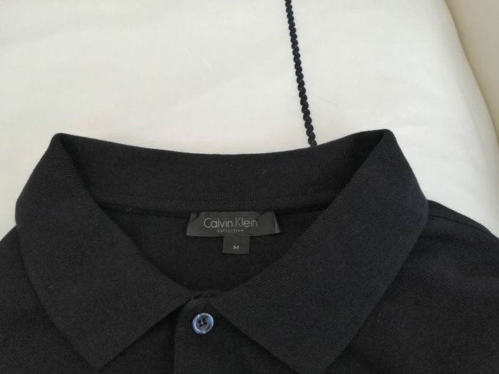 Classic Calvin Kline Ladies Navy Polo Shirt