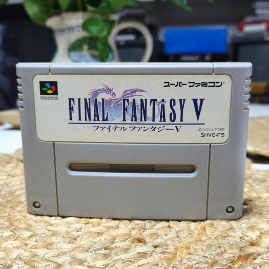 Final Fantasy Set Nintendo Super Famicom.