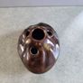 Achill Island Studio Pottery Glazed Browne Flower Bud Vase Irish Hand Made in Ireland Image 3