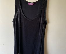New look sequinned top (size 24)